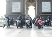 Forkopimda Kabupaten Kediri Gelar Social Riding, Pantau Kondusifitas Wilayah hingga Salurkan Bantuan Sosial