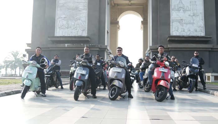 Forkopimda Kabupaten Kediri Gelar Social Riding, Pantau Kondusifitas Wilayah hingga Salurkan Bantuan Sosial