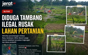 Tambang Galian C di Gandusari Blitar Kembali Beroperasi, Warga Soroti Dampak Lingkungan
