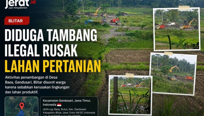 Tambang Galian C di Gandusari Blitar Kembali Beroperasi, Warga Soroti Dampak Lingkungan
