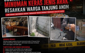 Dugaan Gudang Arak Resahkan Warga Tanjunganom, LSM Gerak Indonesia Desak Tindakan Tegas Aparat