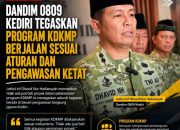 Dandim 0809 Kediri Pastikan Program KDKMP Berjalan Sesuai Aturan dan Pengawasan Ketat.
