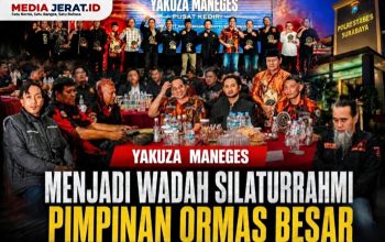 YAKUZA MANEGES Jadi Jembatan Silaturahmi Pimpinan Lintas Ormas Besar