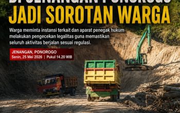 Aktivitas Galian C di Jenangan Ponorogo Jadi Sorotan Warga, Pengawasan Diminta Diperketat 9 IMG 20260526 160428