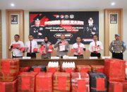 Dua Bulan, 46 Kasus Narkoba Terungkap di Kediri dengan Sitaan Lebih dari 2 Juta Pil LL