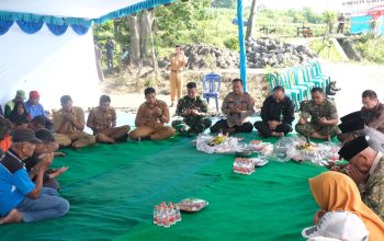 Tingkatkan Konektivitas Warga, Peletakan Batu Pertama Jembatan Beton Garuda Kota Blitar Resmi Dimulai