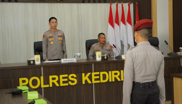 Taruna Akpol Angkatan 58 Diterima di Polres Kediri Kota, Siap Asah Kompetensi Kepolisian