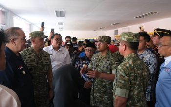 Kunker Asrenum Panglima TNI Di Dampingi Dandim 0808/Blitar Tinjau KDKMP Di Blitar