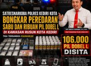 Satresnarkoba Polres Kediri Kota Bongkar Peredaran Sabu dan 107 Ribu Pil Dobel L, Tiga Tersangka Diamankan. 13 IMG 20260619 WA0057