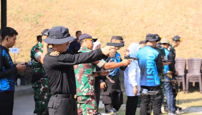 Perkuat Sinergitas Tiga Pilar, Polres Kediri Kota Gelar Silaturahmi dan Lomba Menembak Peringatan Hari Bhayangkara ke-80