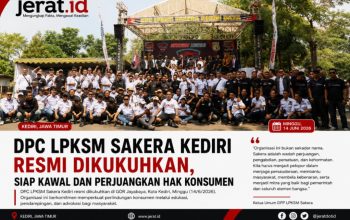 DPC LPKSM Sakera Kediri Resmi Dikukuhkan, Siap Perkuat Perlindungan dan Pendampingan Konsumen