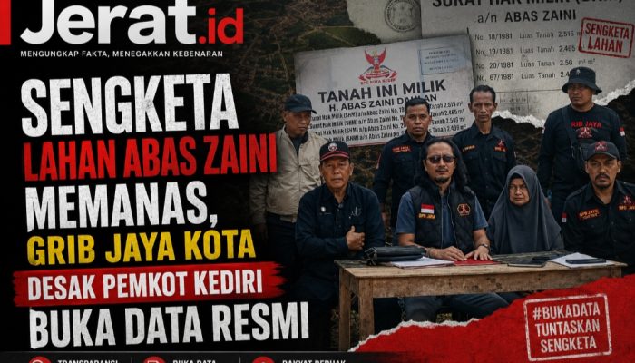 Sengketa Lahan Abas Zaini Memanas, GRIB Jaya Kota Desak Pemkot Kediri Buka Data Resmi