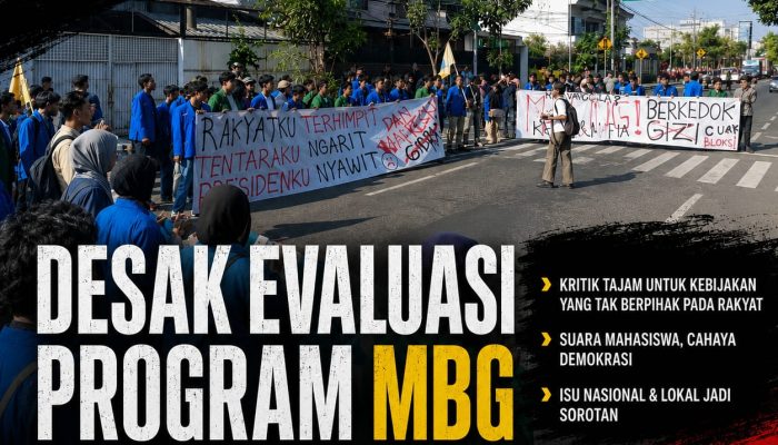 Mahasiswa Kediri Gelar Aksi Damai, Desak Evaluasi Program MBG dan Soroti Berbagai Isu Nasional