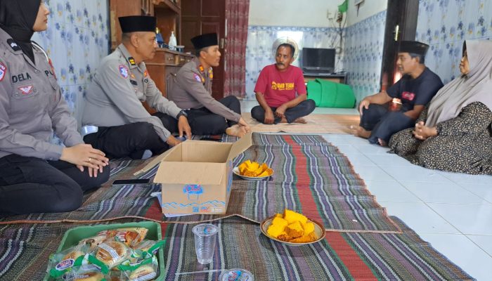 Satlantas Kediri Kota Beri Dukungan Moral kepada Keluarga Korban Laka, Proses Hukum Terus Berjalan