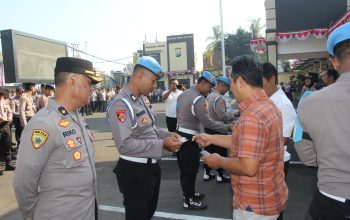Mitigasi Bidpropam Polda Jatim di Polres Kediri Kota, Puluhan Personel Jalani Tes Urine dengan Hasil Negatif