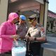 Apel Pagi Penuh Berkah, Kapolres Kediri Kota Berikan Hadiah Umroh kepada Empat Personel