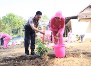 Dukung Program ASRI Presiden RI, Kapolres Kediri Kota Pimpin Penanaman Pohon Peringati Hari Bhayangkara ke-80 dan HKG Bhayangkari ke-74