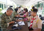 Kodim 0808/Blitar Gelar Persami KKRI, Bentuk Generasi Muda Tangguh Dan Berkarakter Kebangsaan