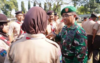 Resmi Ditutup Letkol Inf Virlani Arudyawan, Persami KKRI Kodim 0808/Blitar Sukses Cetak Generasi Berkarakter