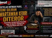 SETELAH POLEMIK HOTMAN PARIS, KINI WARTAWAN DI KEDIRI DIDUGA MENERIMA ANCAMAN SAAT MENJALANKAN TUGAS JURNALISTIK