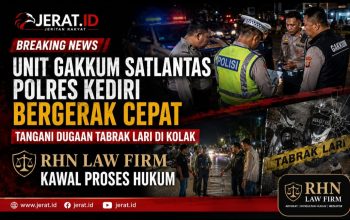 Unit Gakkum Satlantas Polres Kediri Bergerak Cepat Tangani Dugaan Tabrak Lari di Kolak, RHN Law Firm Kawal Proses Hukum