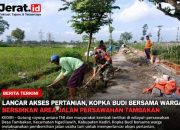 Lancar Akses Pertanian, Kopka Budi Bersama Warga Bersihkan Area Jalan Persawahan Tambakan 10 IMG 20260720 144333