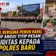 Apel Bersama Penuh Haru, AKBP Anggi Titip Pesan Soliditas kepada Kapolres Baru