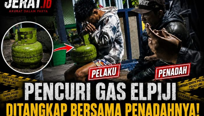Diduga Curi LPG di Tulungrejo Pare, Dua Remaja Diamankan Warga