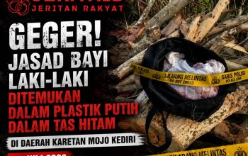 Geger !!! Jasad Bayi Laki-Laki Ditemukan Diatas Tumpukan Kayu Terbungkus Plastik Putih diDalam Tas Hitam Dipingir Jalan Kebun Karet Mojo