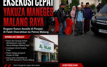 Eksekusi Cepat Yakuza Maneges Malang Raya, Dugaan Kasus Asusila di Ponpes Al Falah Diserahkan ke Polres Malang