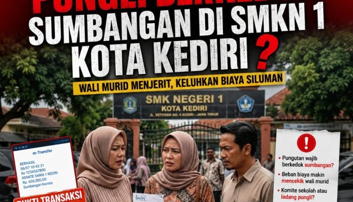 Dugaan Iuran SKP di SMKN 1 Kota Kediri Jadi Sorotan, APB Dorong Audit Transparansi Pengelolaan Dana