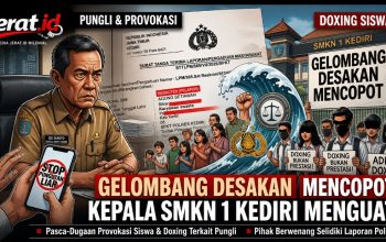 Gelombang Desakan Mencopot Kepala SMKN 1 Kediri Menguat Pasca-Dugaan Provokasi Siswa dan Doxing