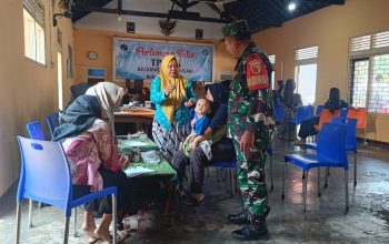 Wujudkan Balita Sehat, Sertu Alvian Zakaria Dampingi Layanan Posyandu Di Desa Gondang 5 IMG 20260802 WA0050