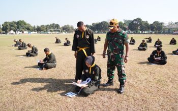 Asah Fisik Dan Mental Prajurit, Kodim 0808/Blitar Gelar Uji Kenaikan Tingkat Pencak Silat Militer 5 IMG 20260805 WA0040