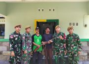 Satgas Pamtas RI Malaysia Yonarmed 19/Bogani Amankan Senjata Api Rakitan dari Warga di Perbatasan