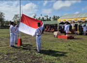 Semarak HUT RI Ke-81 Di Batas Ujung Timur, Satgas Swasembada Yonif 643/Wns Koops TNI Habema Terlibat Upacara Dan Gelar Layanan Kesehatan Gratis