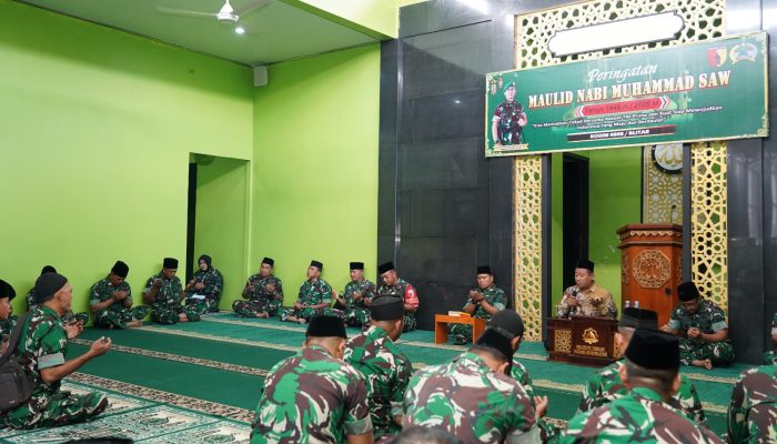 Perkuat Iman Dan Ketaatan, Kodim 0808/Blitar Gelar Peringatan Maulid Nabi Muhammad SAW 1448 H