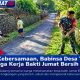 Pererat Kebersamaan, Babinsa Desa Tembalang Ajak Warga Kerja Bakti Jumat Bersih