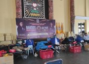 Setetes Darah untuk Sesama: PSHT Cabang Kota Kediri Gelar Aksos Donor Darah Peringati HUT ke-104