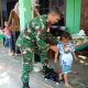 Tingkatkan Kesehatan Anak dan Cegah Stunting, Babinsa Koramil 0808/22 Wonodadi Dampingi Posyandu ILP Di Desa Kebon Agung