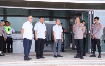 Kapolres Kediri Kota Tinjau Bandara Dhoho, Perkuat Sinergi Pengamanan dan Pelayanan Penerbangan