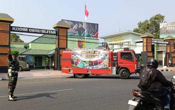 Kodim 0808/Blitar Salurkan Bantuan Air Bersih Untuk Warga Sumberagung Panggungrejo