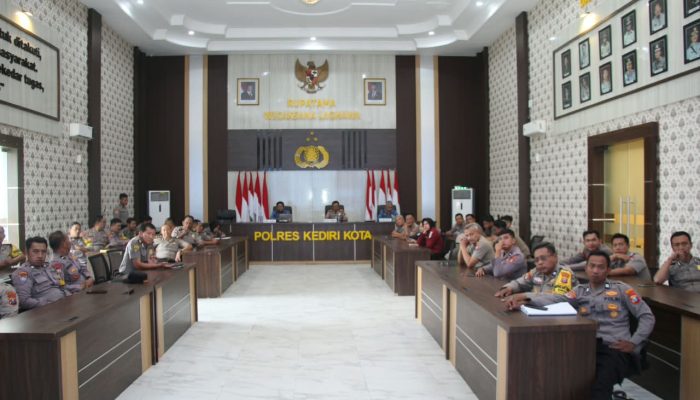 Polres Kediri Kota Sosialisasikan Agen Perlinsos, Polisi Didorong Bantu Warga Akses Bantuan Sosial