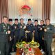 PSHT Cabang Kota Kediri Datangi Makodim 0809, Beri Ucapan HUT ke-81 TNI