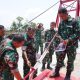 Tim Wasrik Itdam V/Brawijaya Tinjau Proyek Pembangunan Jembatan Di Wilayah Kodim 0808/Blitar