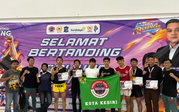 KBI KOTA KEDIRI RAIH 6 MEDALI DI KEJURPROV KICKBOXING JAWA TIMUR 2026, PEMBINAAN ATLET DIHARAPKAN SEMAKIN MENDAPAT DUKUNGAN PEMERINTAH