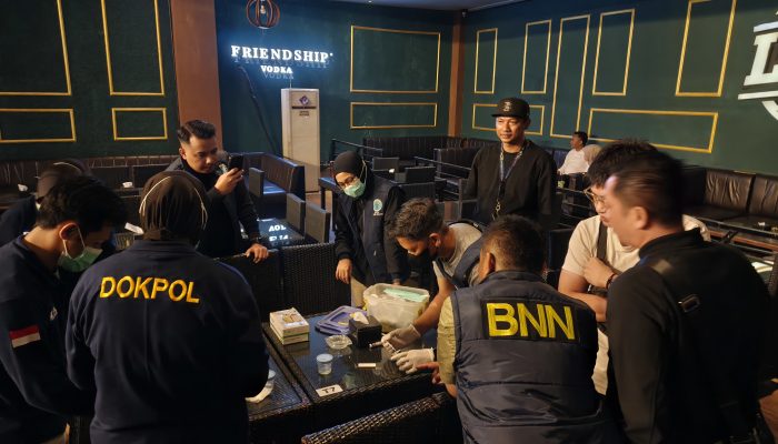 Cegah Penyalahgunaan Narkotika, Aparat Gabungan Gelar Operasi di Kota Kediri
