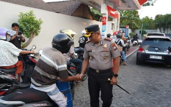 Antisipasi Panic Buying BBM, Kapolres Kediri Cek Pasokan di Sejumlah SPBU