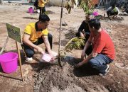 Green Policing, Polres Kediri Tanam Puluhan Bibit Pohon di Pondok Nurul Hakim 9 IMG 20261023 WA0030