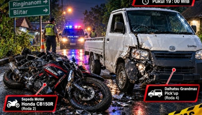 Dua Korban Luka Berat Kecelakaan di BLITAR Masih Dirawat, Keluarga Keluhkan Lambanya Penanganan Dan Dorongan Damai.